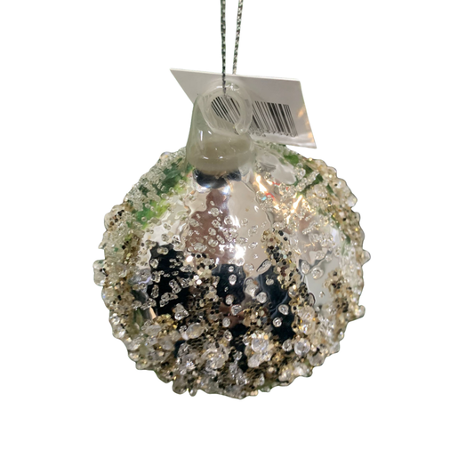 Villa Weiste, lasipallo, jäätimantti