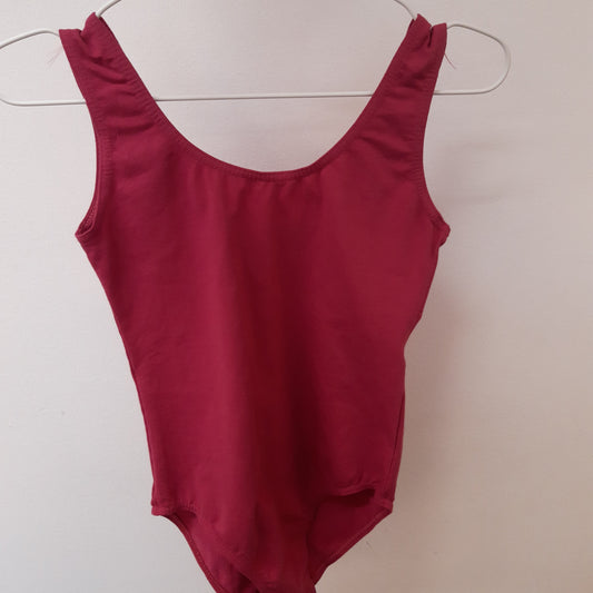 1st position, tummanpinkki balettipuku