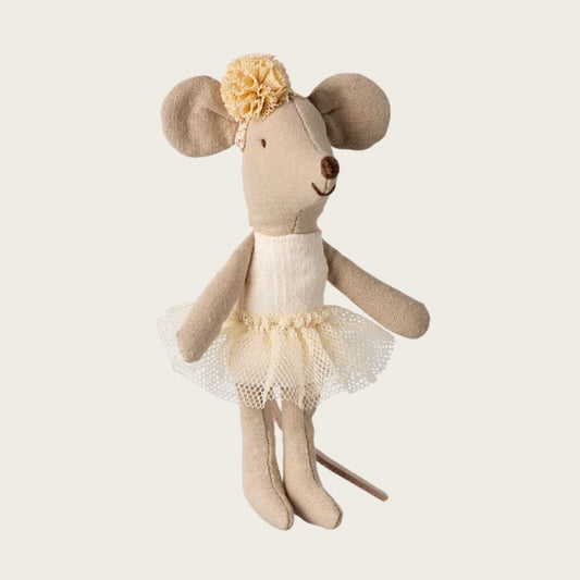 Maileg ballerinahiiri, luonnonvalkoinen tutu