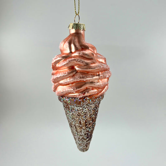 Weiste, lasinen jäätelötötterö