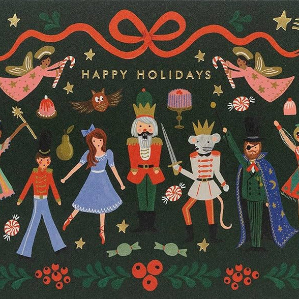 Pähkinänsärkijä-baletti, joulukortti