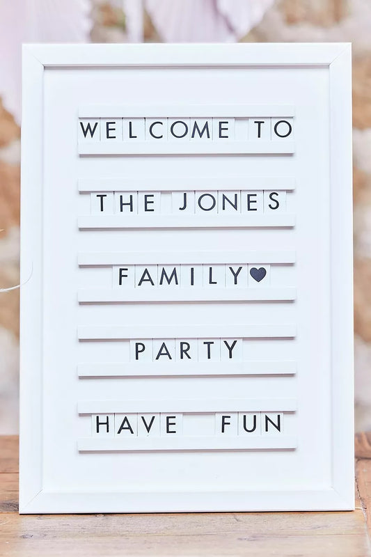 Ginger Ray Letter Board