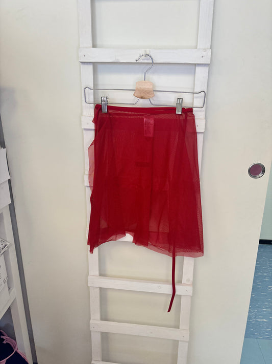 Grishko, punainen mesh-hame