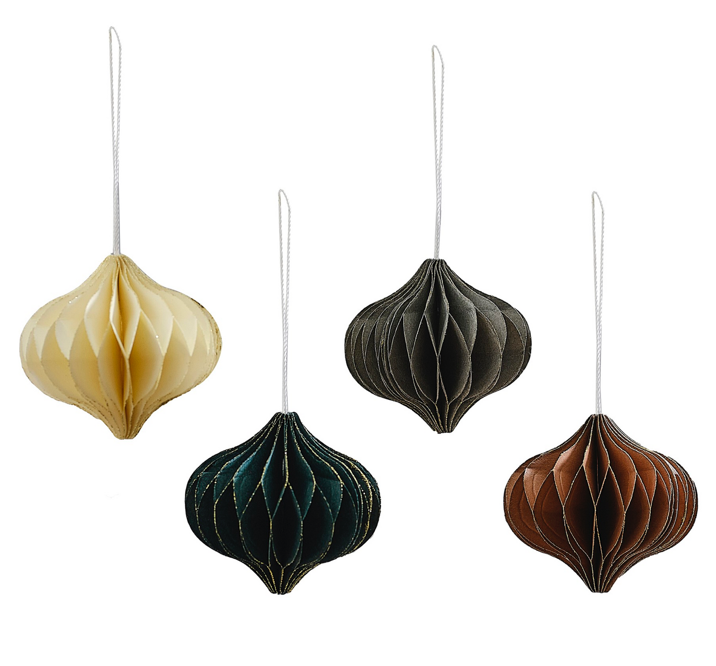 Ginger Ray, paperiset joulukoristeet