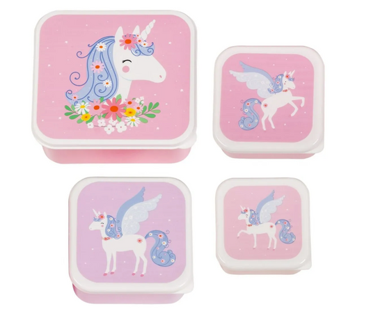 Eväsrasiat, 4 erilaista, yksisarviset