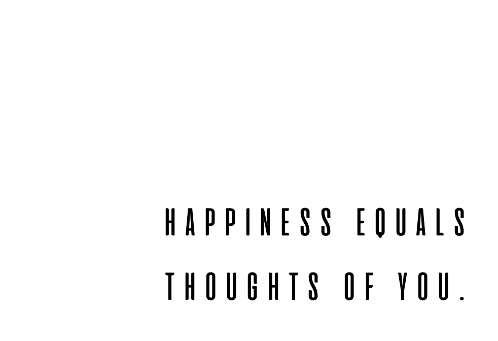 Kortti A6, valkoinen, Happiness