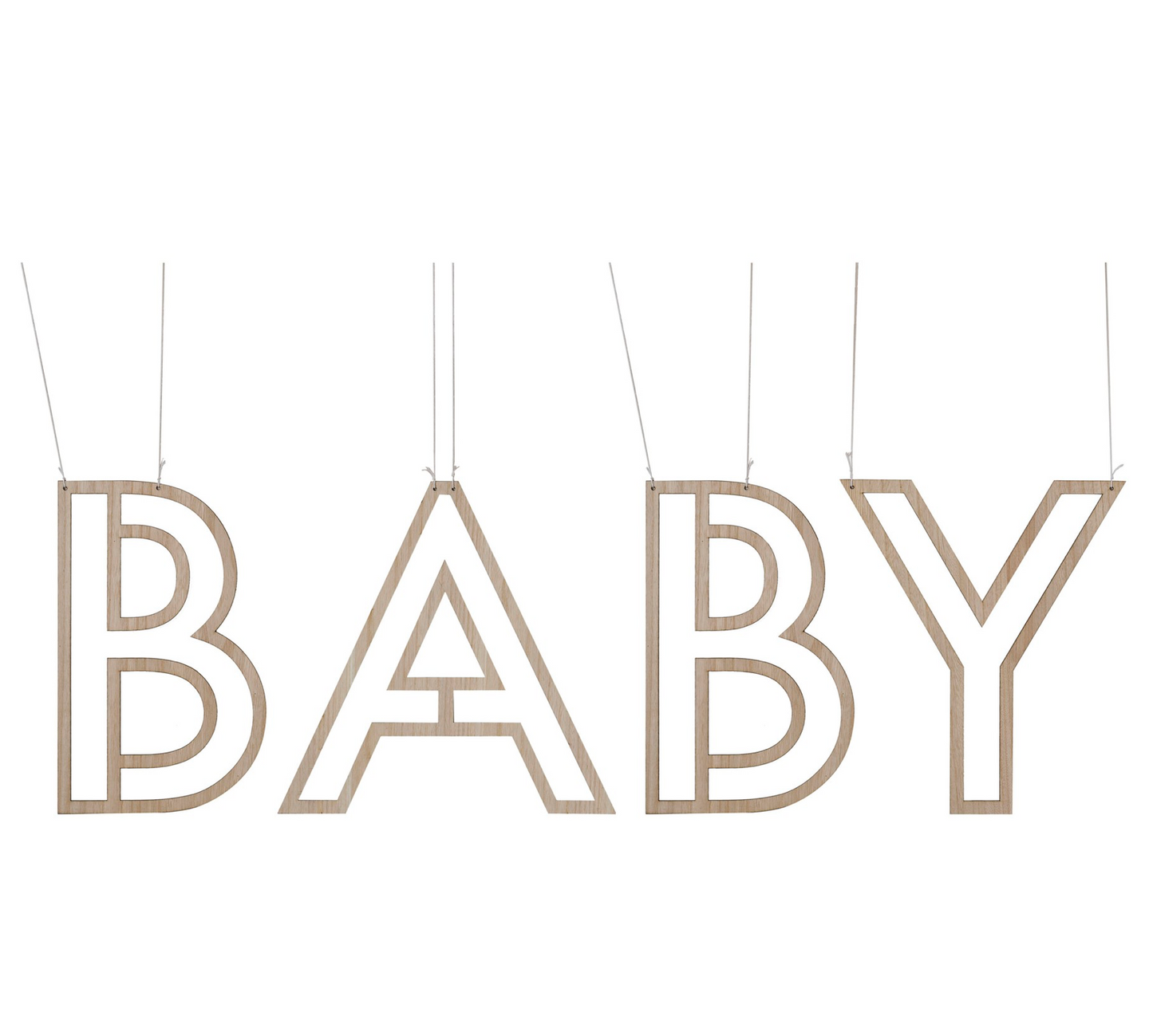 Ginger Ray, Baby isot kirjaimet