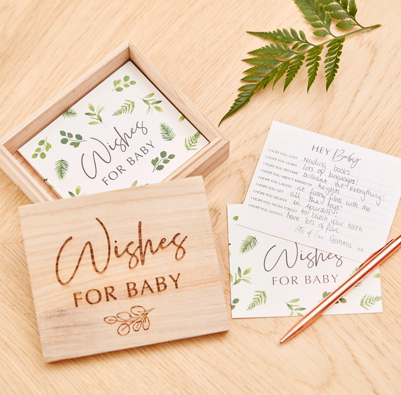 Ginger Ray, Baby kortit