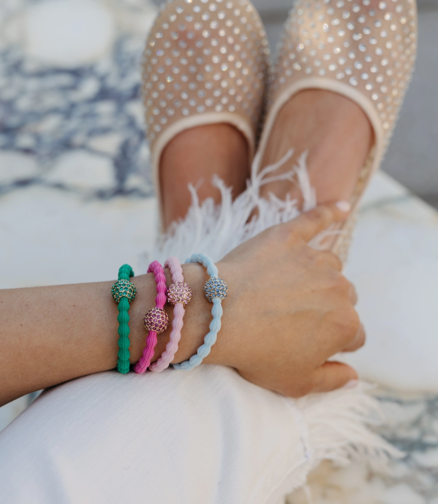 ByEloise, hiusponnari DISCO BALL SKY BLUE