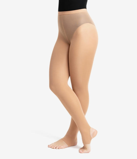 Capezio Stirrup -terättömät sukkahousut