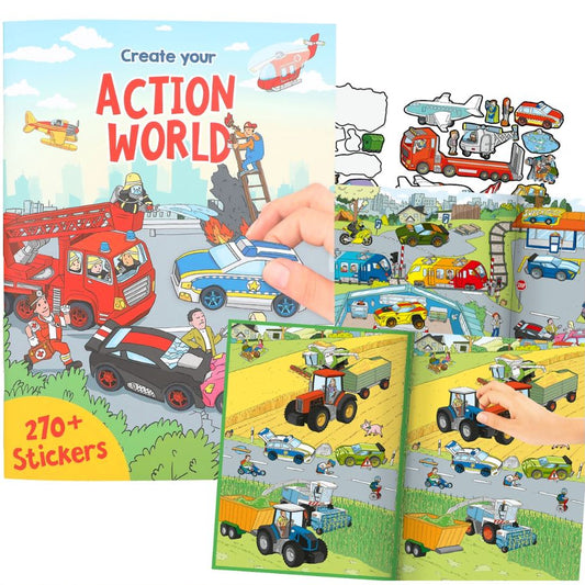 Create your Action World -tarrakirja