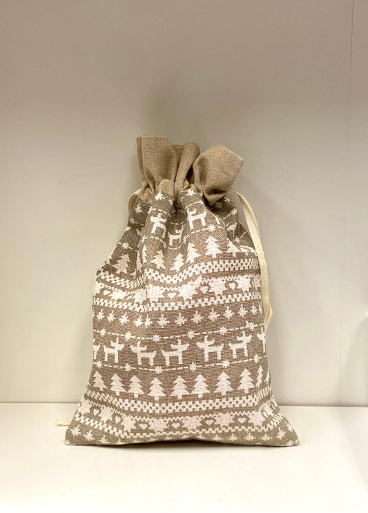 Weiste joulukangaspussi