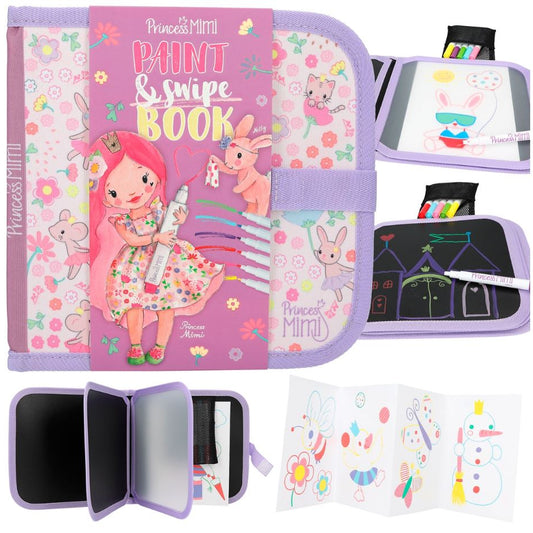 Princess Mimi, Piirrä & pyyhi -kirja