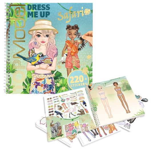 TOPModel, Dress Me Up Safari -tarrakirja