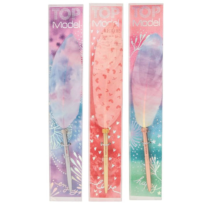 TOPModel, sulkakynä, useita erilaisia