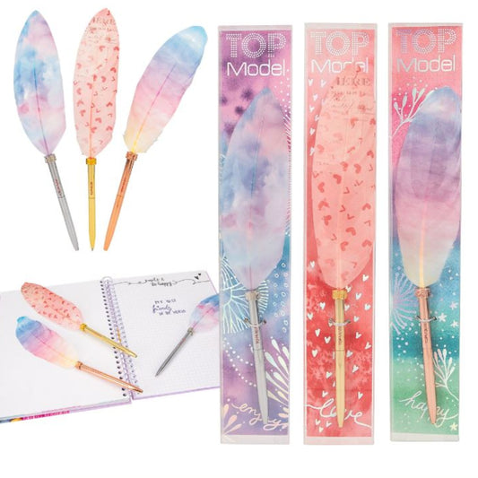 TOPModel, sulkakynä, useita erilaisia