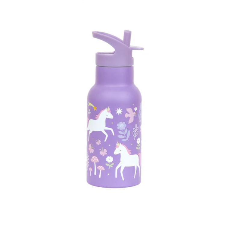 A Little Lovely Company Unicorn Dreams -juomapullo metallia