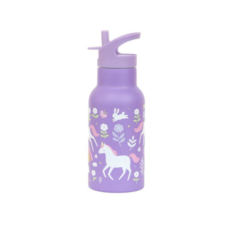 A Little Lovely Company Unicorn Dreams -juomapullo metallia