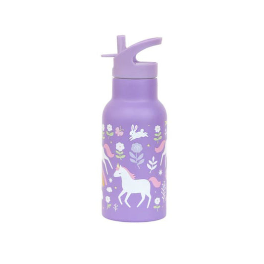 A Little Lovely Company Unicorn Dreams -juomapullo metallia