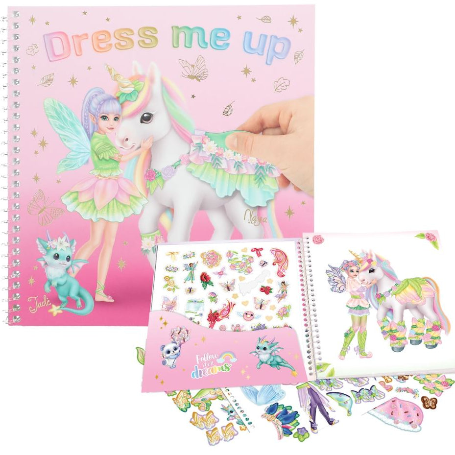 Ylvi, Dress Me Up Poni ja Keiju -tarrakirja