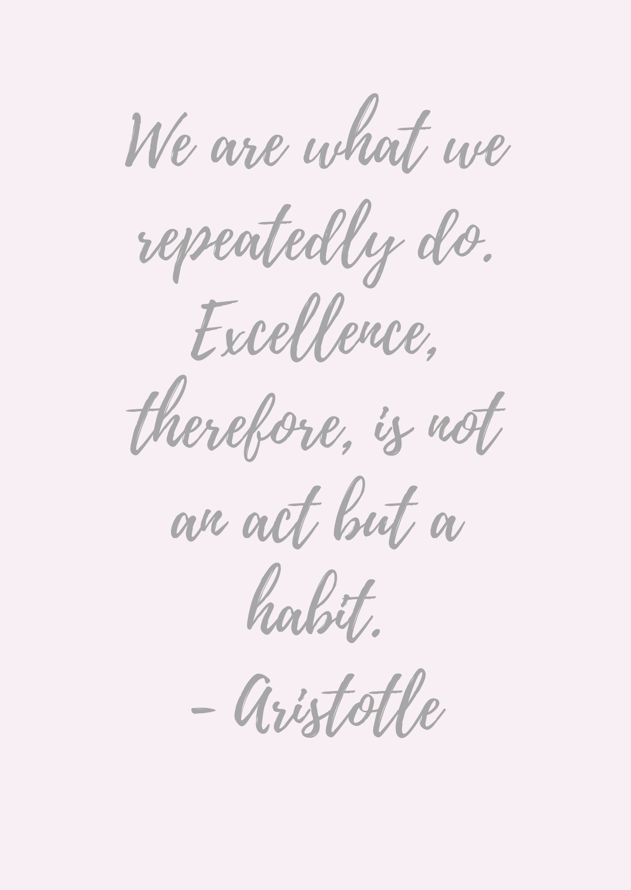 Igris, Aristotle -quote, persikka