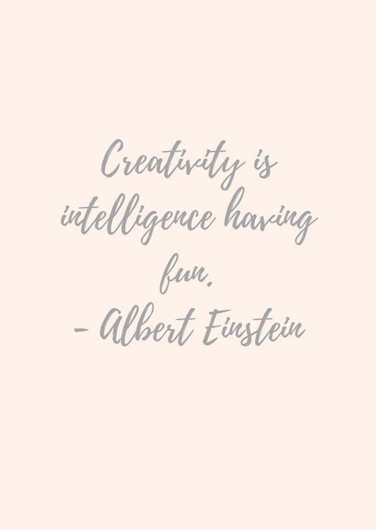 Igris, Creativity -quote, persikka