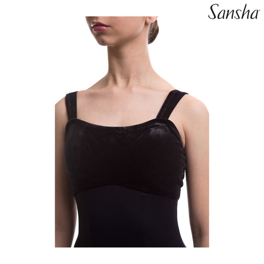 Sansha, musta balettipuku, Bridla