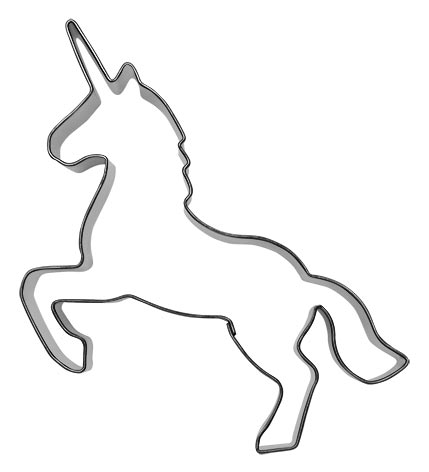 Keksimuotti, yksisarvinen, 9,5 cm