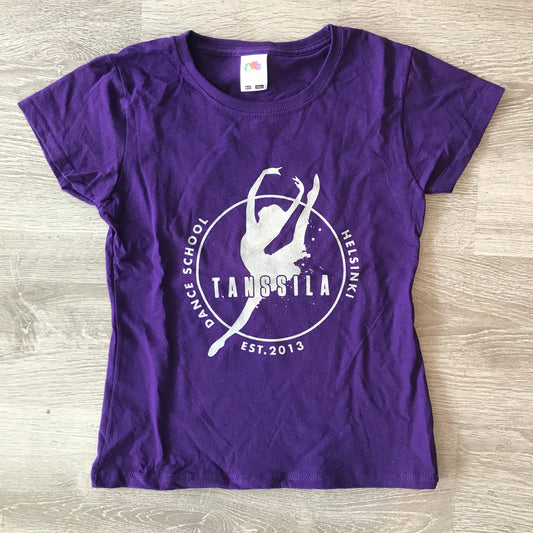 Tanssila, liila t-paita