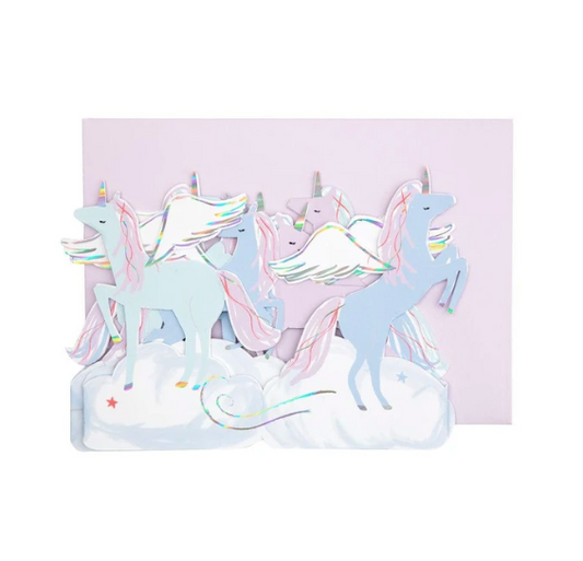 Meri Meri, taitettava pegasus -kortti