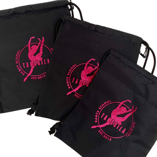 Tanssila -narureppu, pinkki glitteri