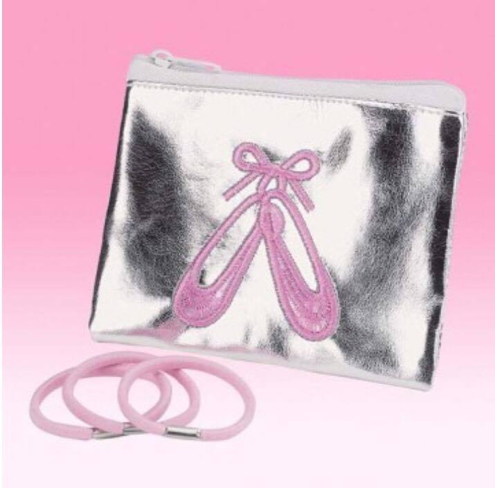 Hopeinen pompulapussi