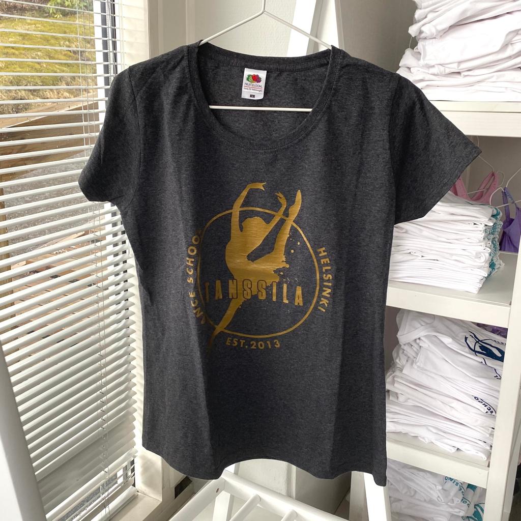 Tanssila, harmaa t-paita