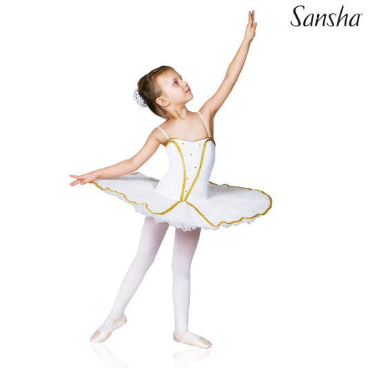 Sansha, nuorten valkokultainen tutu