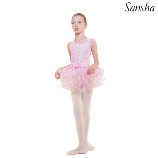 Sansha Twinkle -lasten tylliasu, vaaleanpunainen