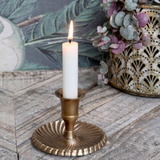 Chic Antique, pronssinen kynttilänjalka