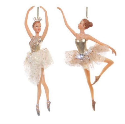 Shishi, roikkuva ballerina, kultainen tylli