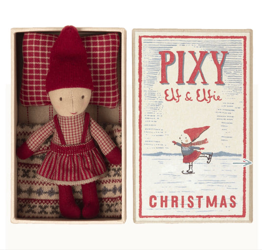 Maileg, Pixy tyttötonttu laatikossa