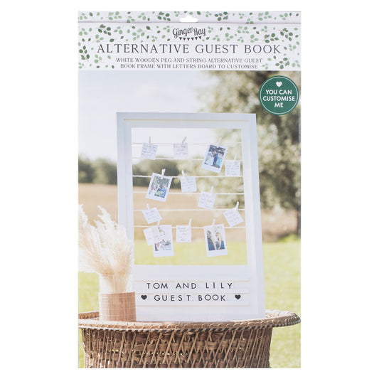 Ginger Ray, vieraskirja, kehys