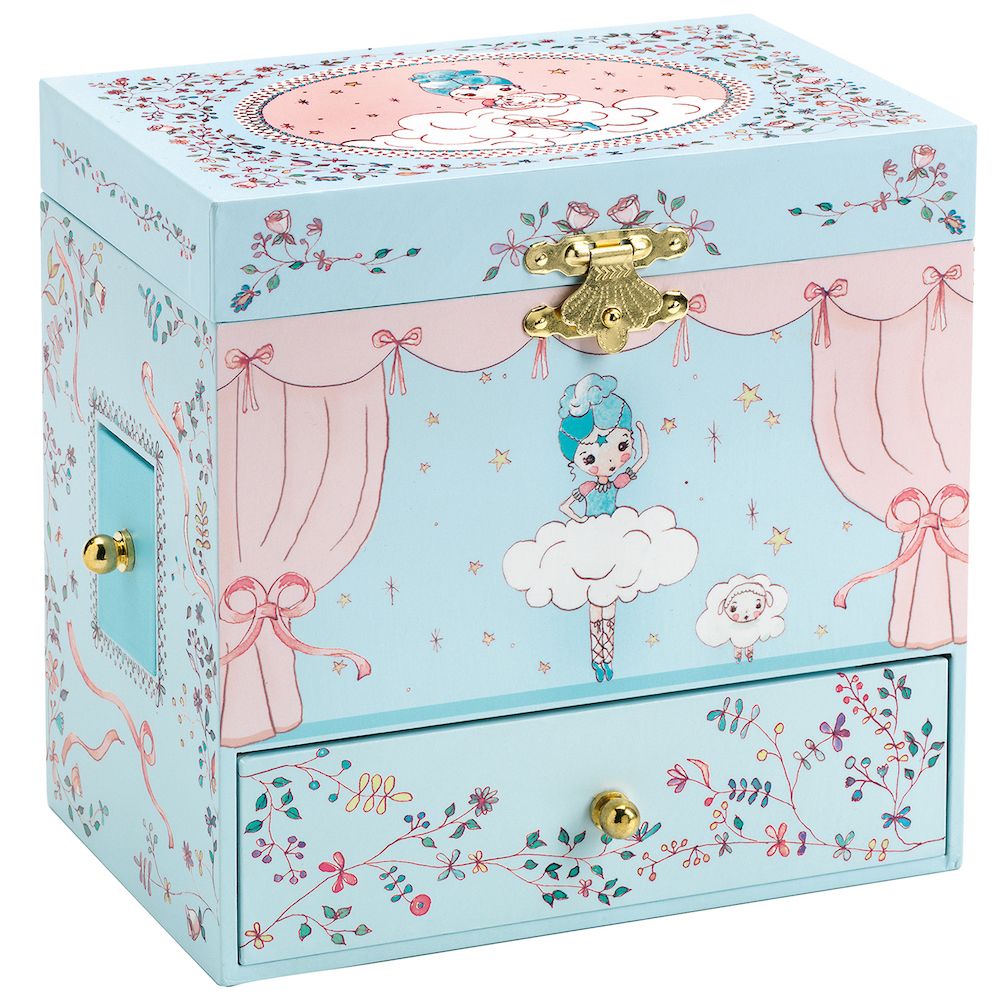 Soittorasia, ballerina on stage