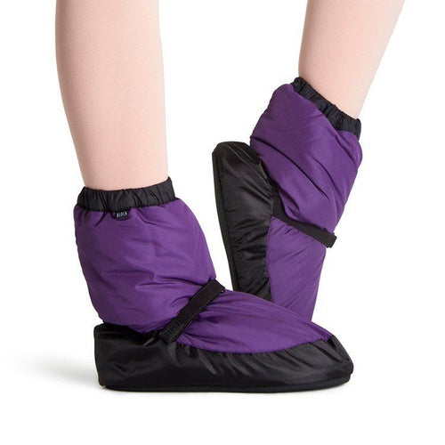 Bloch, lämmittelytossut, violetti