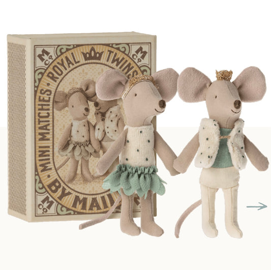 Maileg, kuninkaalliset kaksoset