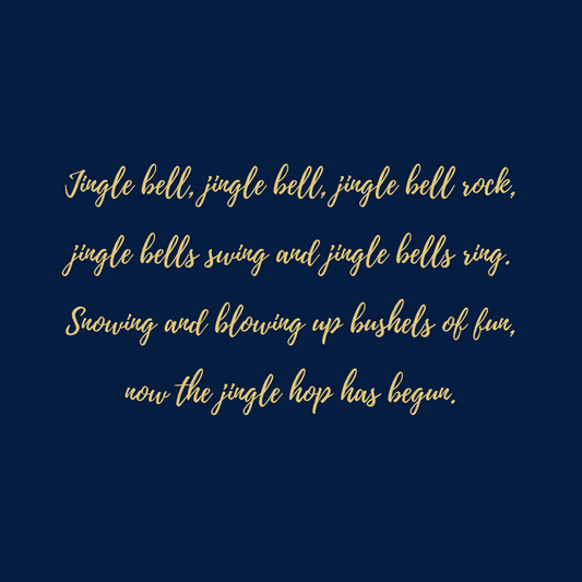 Igris, Jingle bells -quote, joulukortti