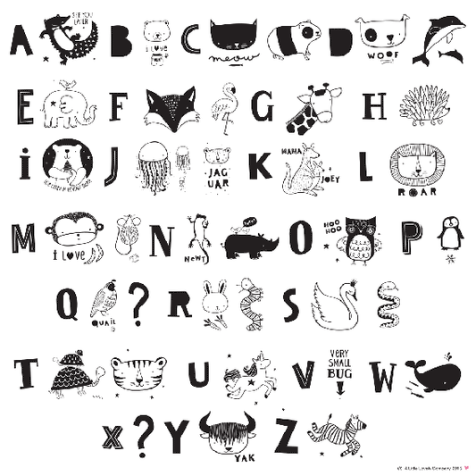 Lightbox Kids ABC Pack Monochrome