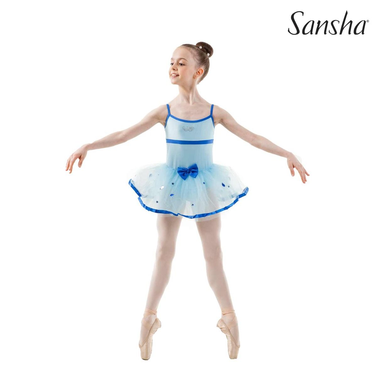 Sansha, lasten sininen tylliasu, Belina