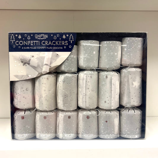 Ginger Ray, konfettitykkipakkaus 6kpl