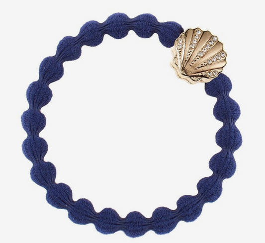 ByEloise, hiusponnari SEASHELL NAVY