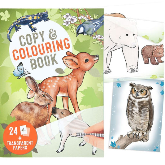 Miss Melody, Copy & Color Villieläinvärityskirja