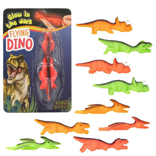 Dino World pimeässä hohtavat dinolelut