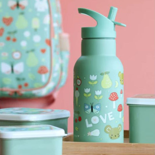 A Little Lovely Company Joy -juomapullo metallia